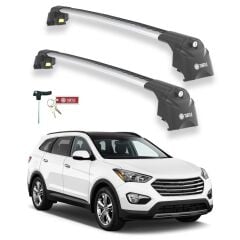 TURTLE Hyundai Santa Fe (Dm) Turtle Ara Atkı Taşıyıcı Bar 2013-2018 Arası Uyumlu - Turtle Air2