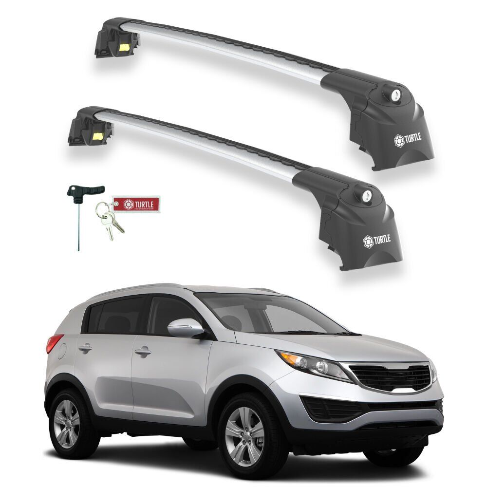 TURTLE Kia Sportage (Sl) Turtle Ara Atkı Taşıyıcı Bar 2010-2015 Arası Uyumlu - Turtle Air2