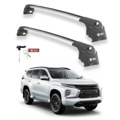 TURTLE Mitsubishi Pajero Sport (Mk3) Turtle Ara Atkı Taşıyıcı Bar 2016-2025 Arası Uyumlu - Turtle Air2