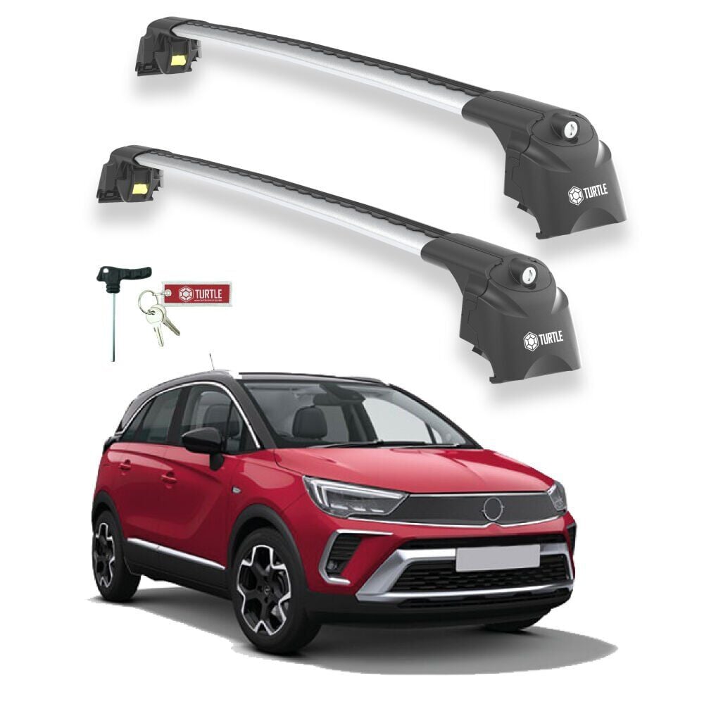 TURTLE Opel Crossland Turtle Ara Atkı Taşıyıcı Bar 2020-2025 Arası Uyumlu - Turtle Air2