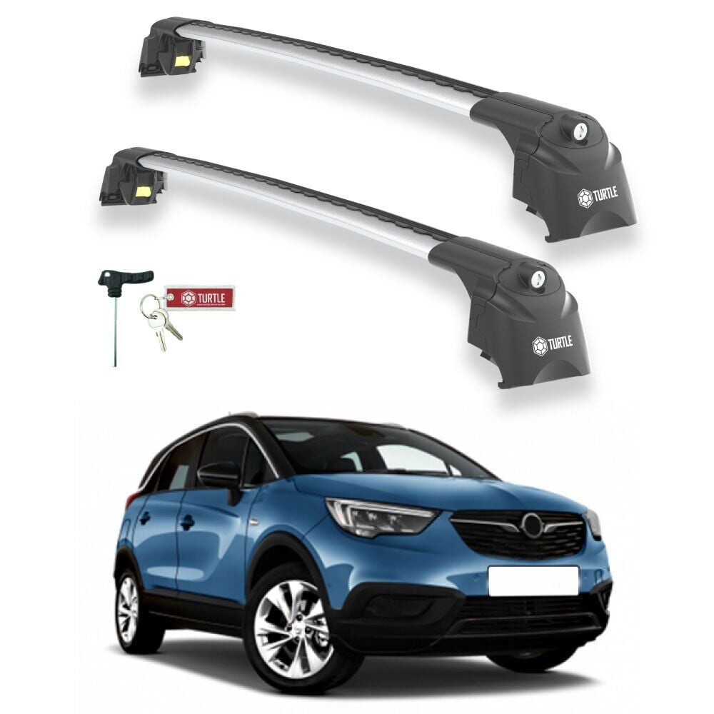 TURTLE Opel Crossland X Turtle Ara Atkı Taşıyıcı Bar 2017-2020 Arası Uyumlu - Turtle Air2