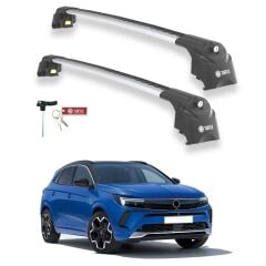 TURTLE Opel Grandland X Turtle Ara Atkı Taşıyıcı Bar 2018-2021 Arası Uyumlu - Turtle Air2