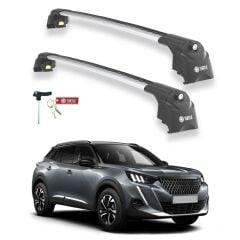 TURTLE Peugeot 2008 Turtle Ara Atkı Taşıyıcı Bar 2020-2023 Arası Uyumlu - Turtle Air2