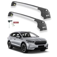 TURTLE Skoda Enyaq İv Turtle Ara Atkı Taşıyıcı Bar 2020-2025 Arası Uyumlu - Turtle Air2