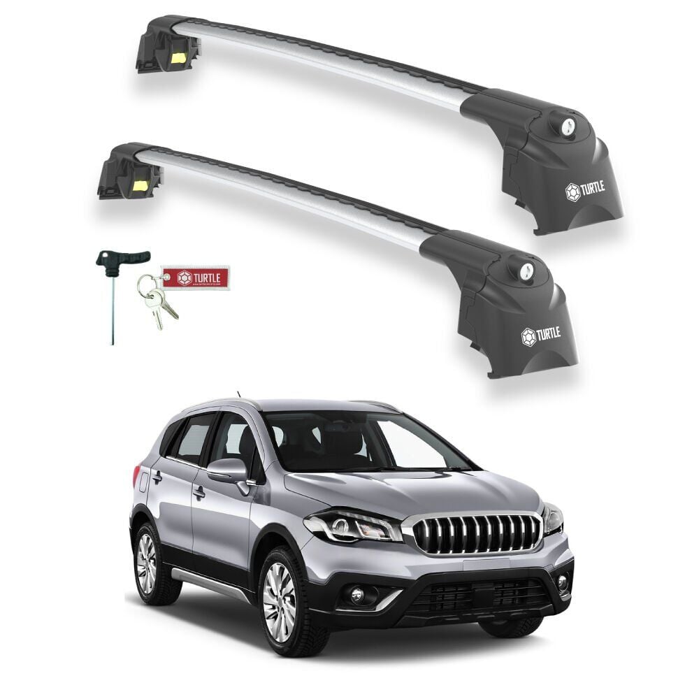 TURTLE Suzuki Sx4 S-Cross Turtle Ara Atkı Taşıyıcı Bar 2014-2021 Arası Uyumlu - Turtle Air2