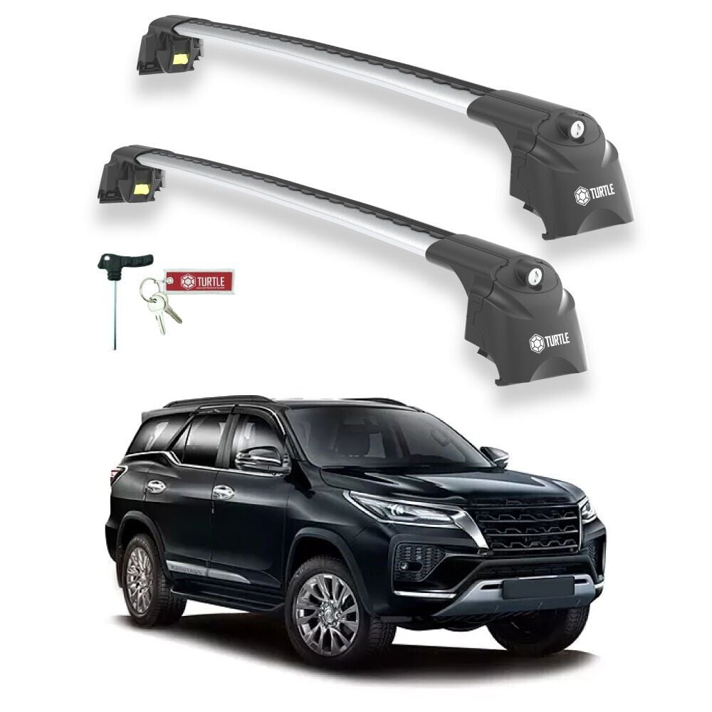 TURTLE Toyota Fortuner (An160) Turtle Ara Atkı Taşıyıcı Bar 2015-2025 Arası Uyumlu - Turtle Air2