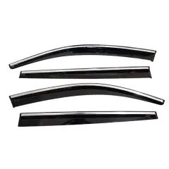 Cross Audi Q5 (8R) 2009-2017 Kromlu Cam Rüzgarlığı 4 Parça