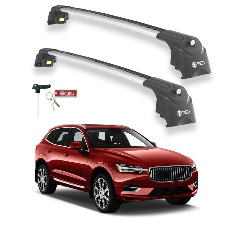 TURTLE Volvo Xc60 Turtle Ara Atkı Taşıyıcı Bar 2018-2025 Arası Uyumlu - Turtle Air2