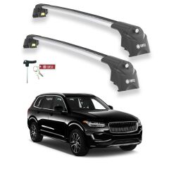 TURTLE Volvo Xc90 Turtle Ara Atkı Taşıyıcı Bar 2015-2025 Arası Uyumlu - Turtle Air2