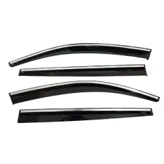 Cross Ford Mondeo 2009-2017 Kromlu Cam Rüzgarlığı 4 Parça