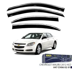 Niken Chevrolet Malibu 2012- Kromlu Cam Rüzgarlığı 4lü Takım