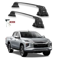 TURTLE Mitsubishi L200 (Mk5) Turtle Ara Atkı Taşıyıcı Bar 2015-2025 Arası Uyumlu - Turtle Air3