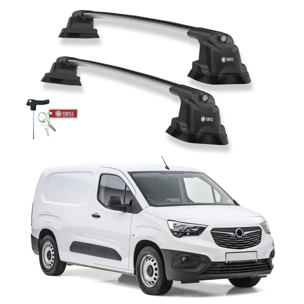 TURTLE Opel Combo E Turtle Ara Atkı Taşıyıcı Bar 2019-2025 Arası Uyumlu - Turtle Air3