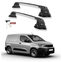 TURTLE Peugeot Partner Turtle Ara Atkı Taşıyıcı Bar 2019-2025 Arası Uyumlu - Turtle Air3