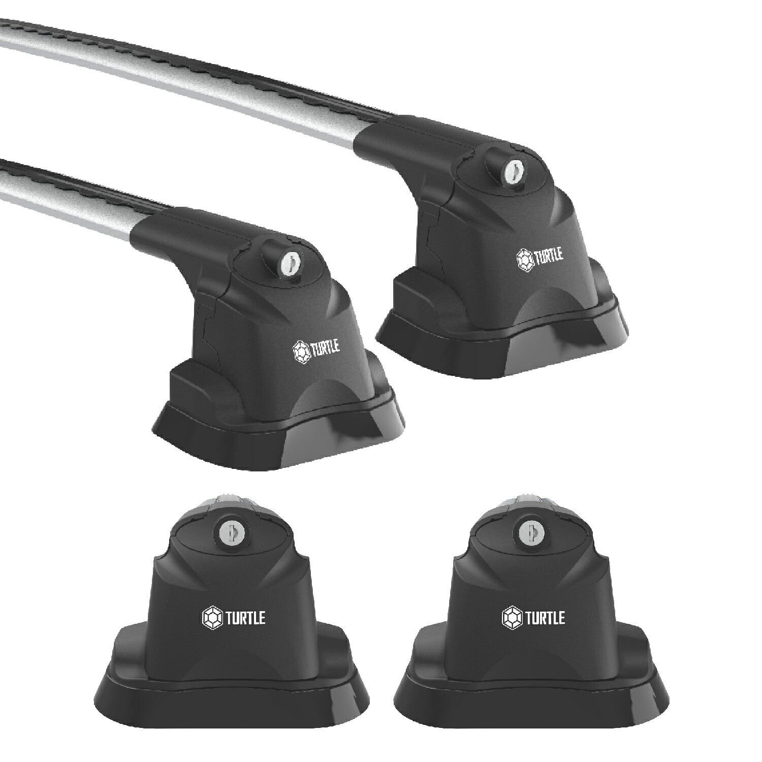 TURTLE Volkswagen Amarok Turtle Ara Atkı Taşıyıcı Bar 2010-2022 Arası Uyumlu - Turtle Air3