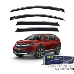 Niken Honda CRV 2023- Kromlu Cam Rüzgarlığı 4lü Takım