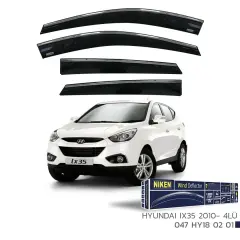 Niken Hyundai iX35 2010- Kromlu Cam Rüzgarlığı 4lü Takım